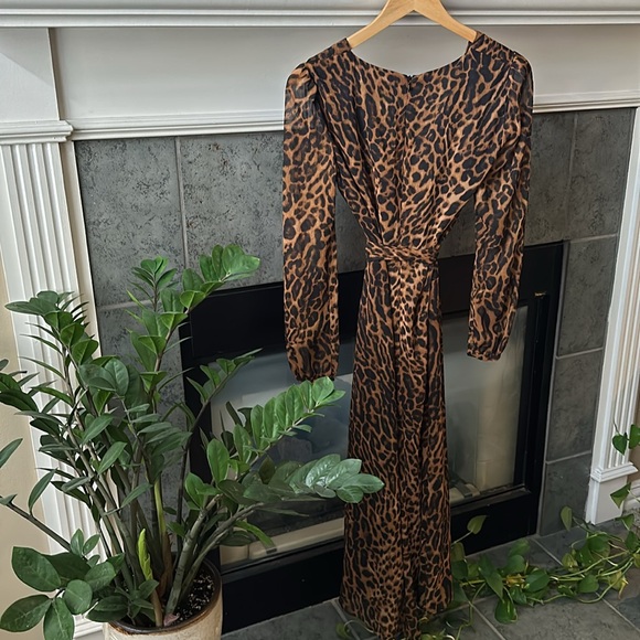 NWOT Ralph Lauren Leopard Dress (lined) - Picture 8 of 10